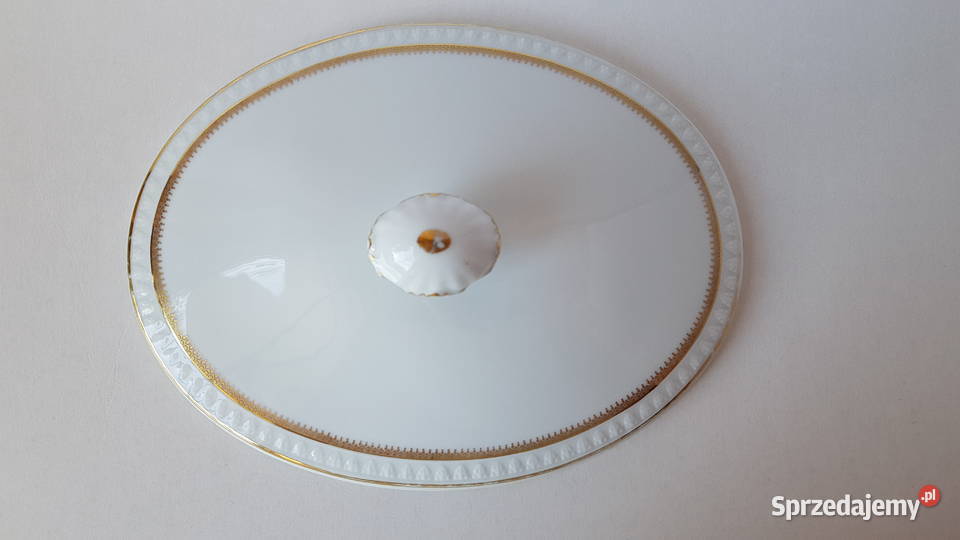 Stara duża porcelanowa waza Ohme Silesia Dąbrowa Górnicza