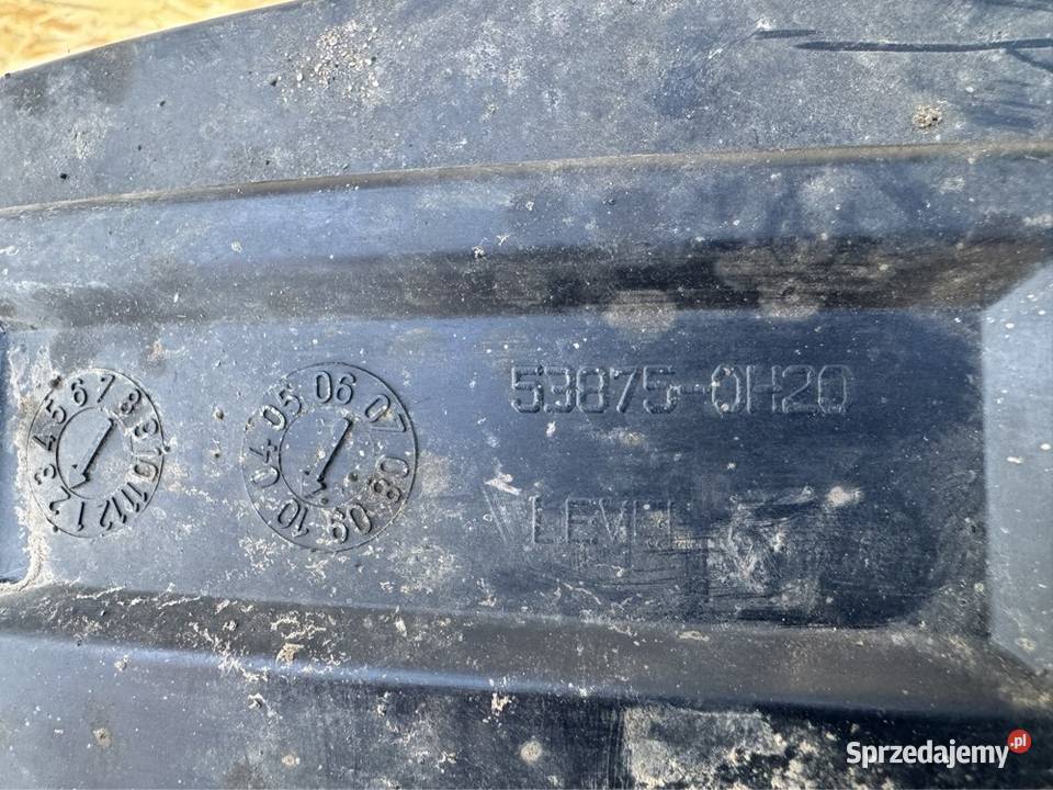 Nadkole przód prawe rh Peugeot 107 C1 0514 Rok produkcji 2010 Nadkola Sieraków sprzedam