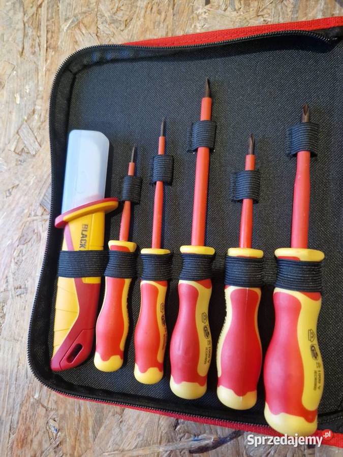ZESTAW NARZĘDZI IZOLOWANYCH 11 ELEKTRYKA DOMU Głogowa