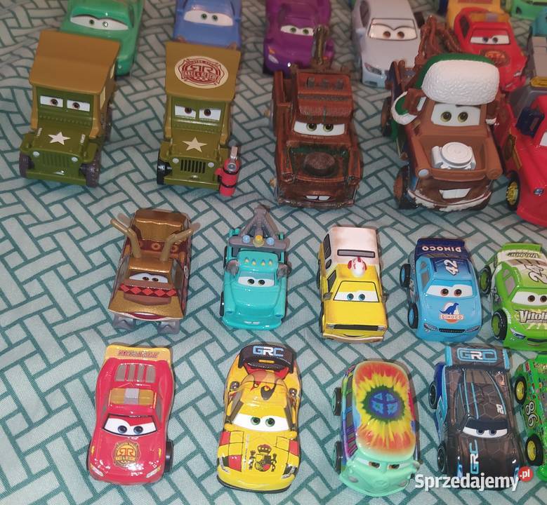 Disney Pixar Cars Auta 66 sztuki Gdańsk