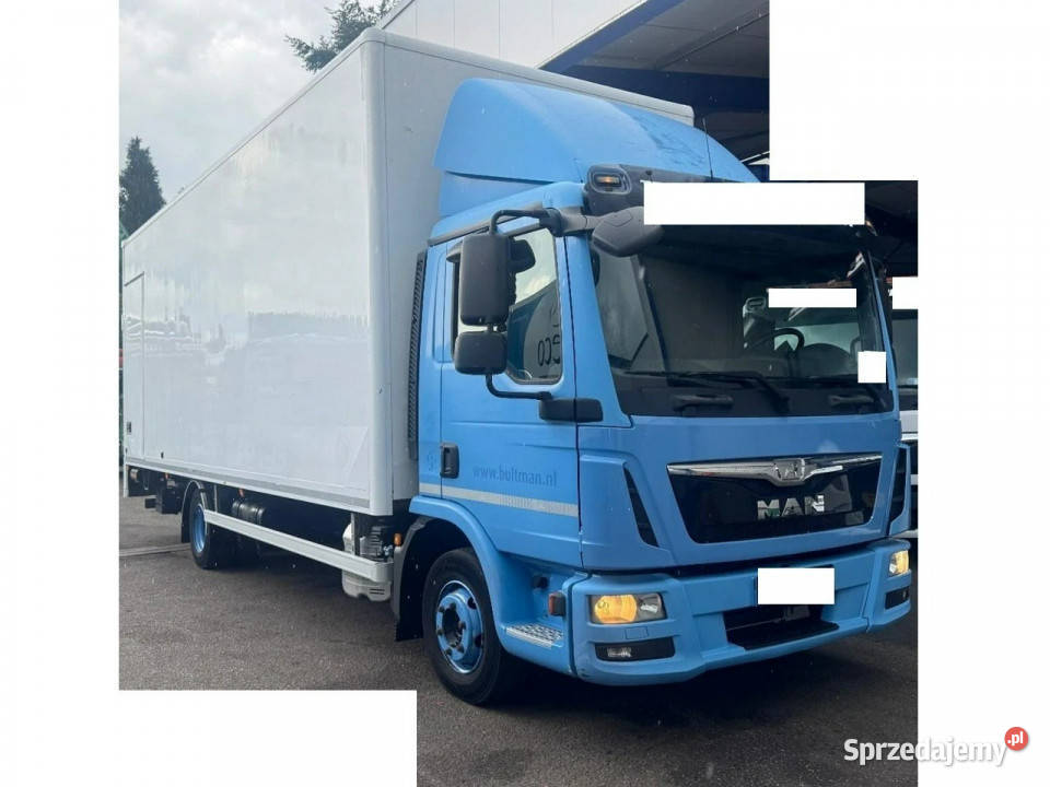 MAN TGL 12220 Euro 6 Kontener 18 palet winda 388 elektryczne szyby mazowieckie Góra Kalwaria