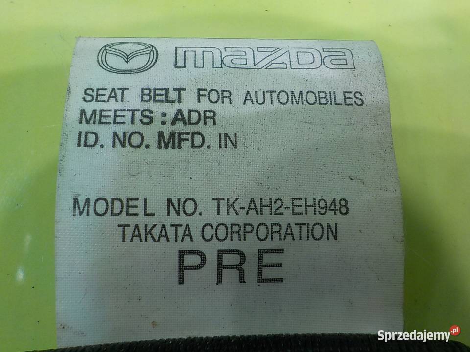MAZDA 6 GJ III 22 D AUT 13r pas bazpieczenstwa Suków