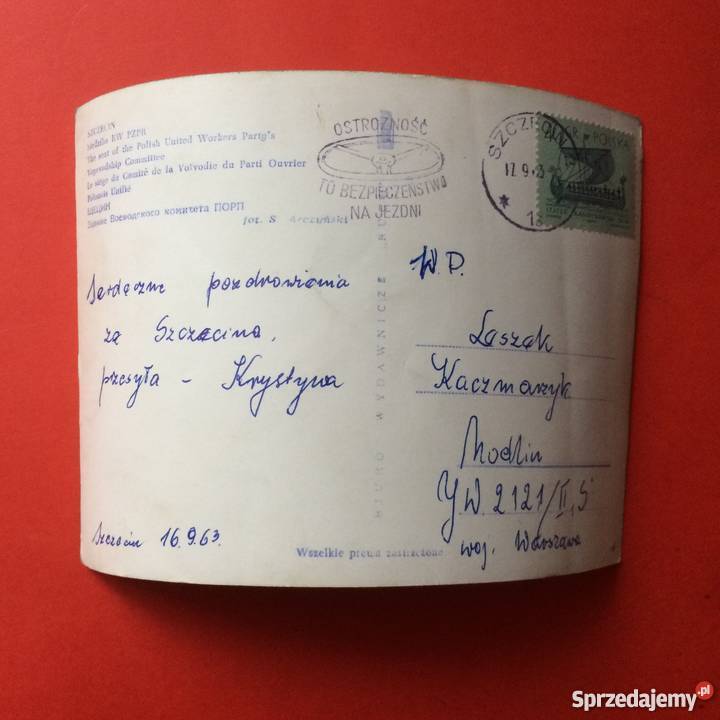 1037 Widokówka Szczecin