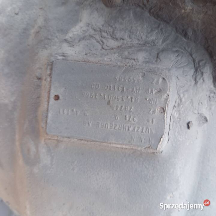 MAN HY 13110 379 Wkład mostu z Blokadą Półoś Rzędowice sprzedam