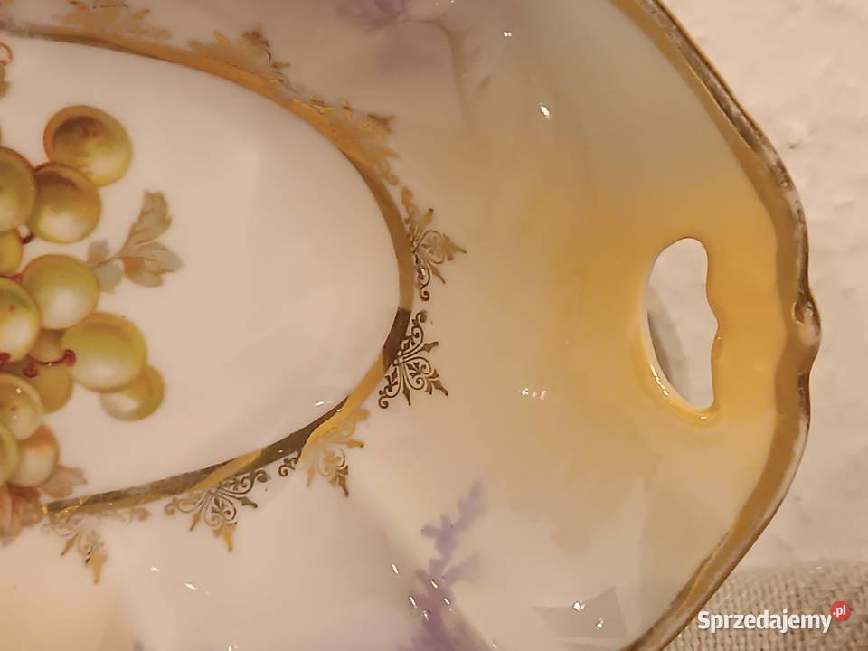 Piękna patera porcelana Silesia małopolskie Gorlice