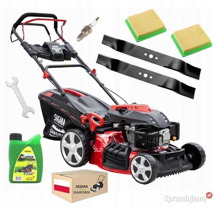 MOCNA KOSIARKA SPALINOWA Z NAPĘDEM 9w1 Briggs&Stratton SIGMA