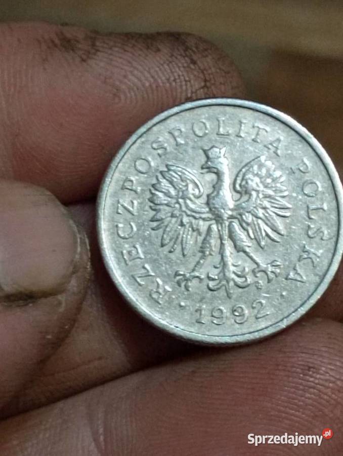 Sprzedam monete 1 zloty 1992 Numizmatyka Chełm