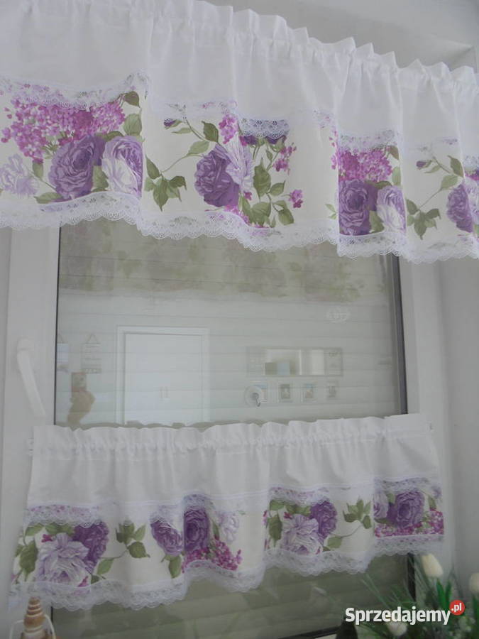 komplety na okno firanki zazdrostki Włocławek