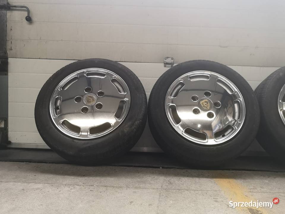 Porsche 928 felgi Gullideckel 16 polerowane małopolskie Kraków sprzedam
