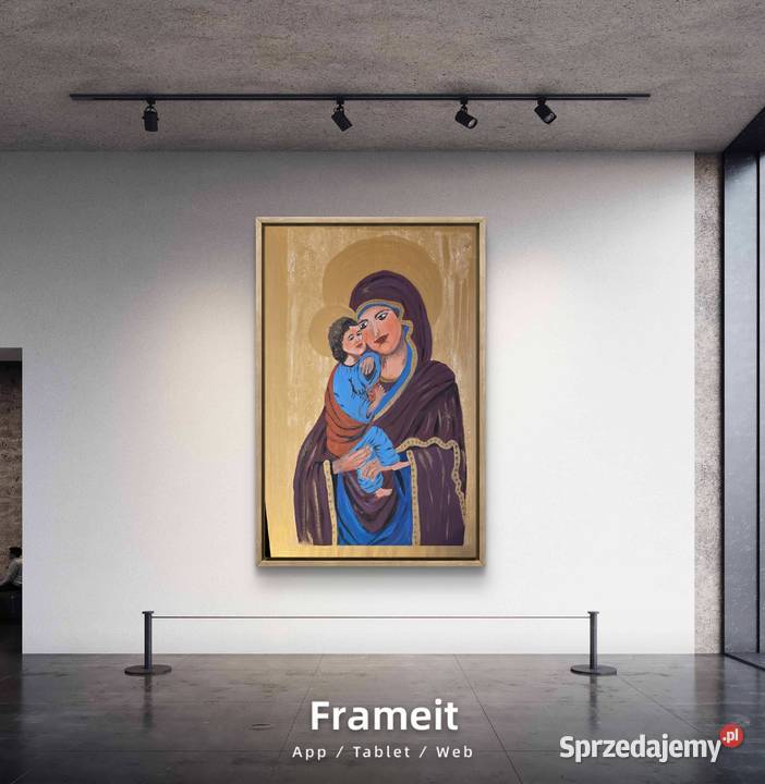 Obraz malowany akrylami Szczecin