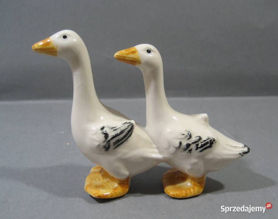 Figurka Porcelanowa Goebel Gęsi 8 x 7 kontaktowy śląskie Katowice