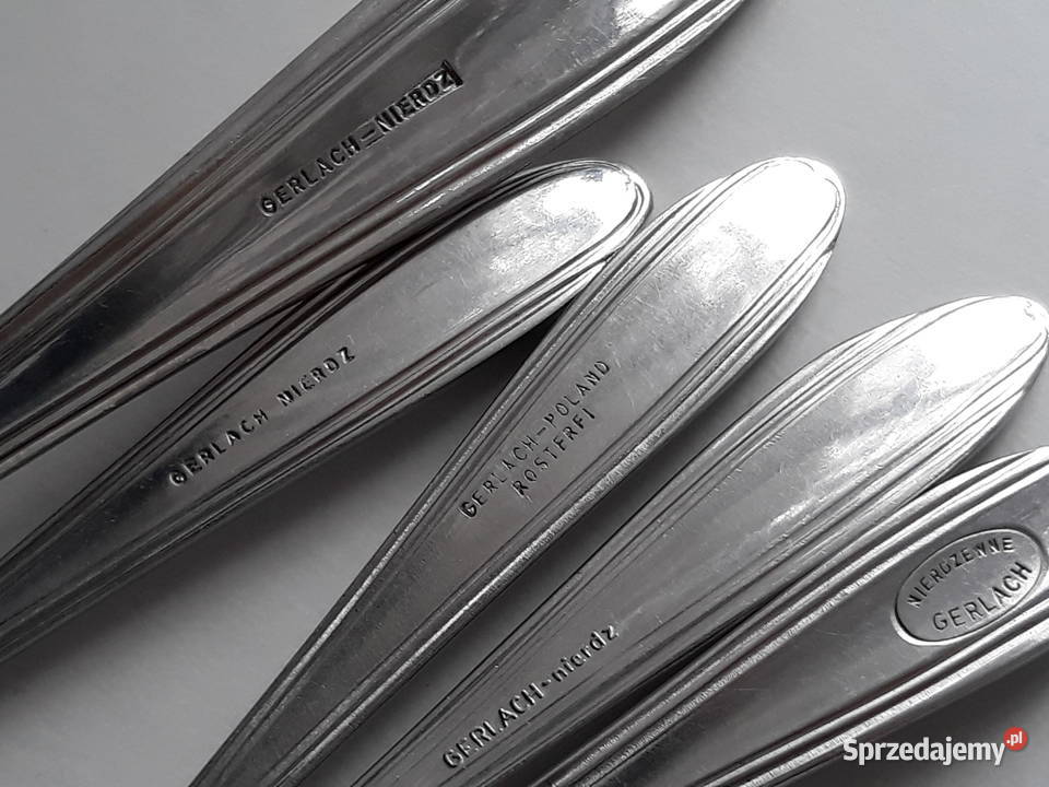 Łyżeczki szufelka łopatka 1 BAKELIT Gerlach PRL śląskie Dąbrowa Górnicza