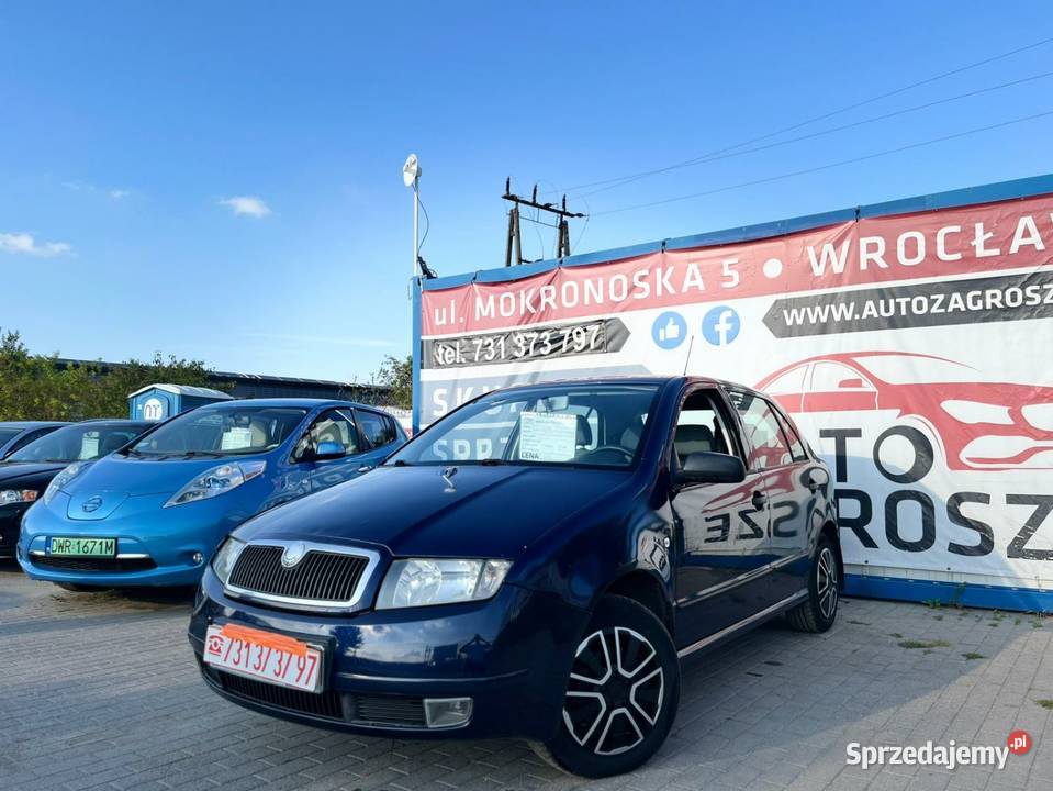 Skoda Fabia 14 Benzyna Elektryka Wspomaganie 86KM Wrocław