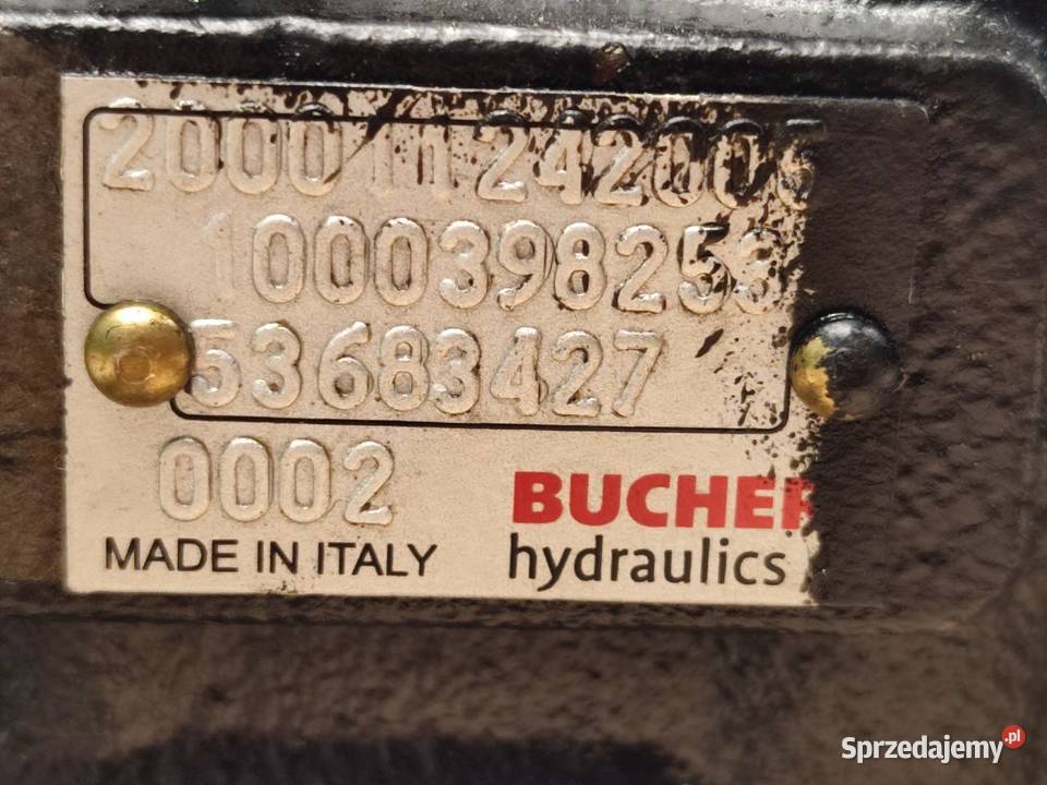 Rozdzielacz hydrauliczny 200011242005 BUCHER Wilkowo