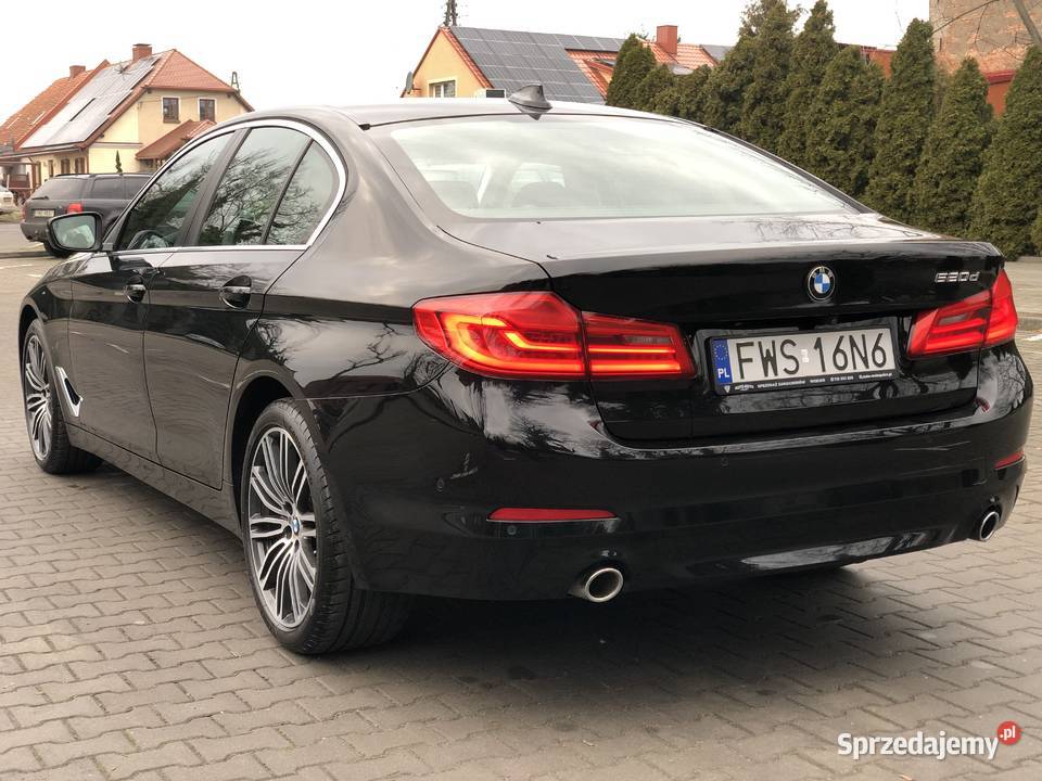 BMW Seria 5 G30 520d mHEV 190 2020r Automat system Start-Stop