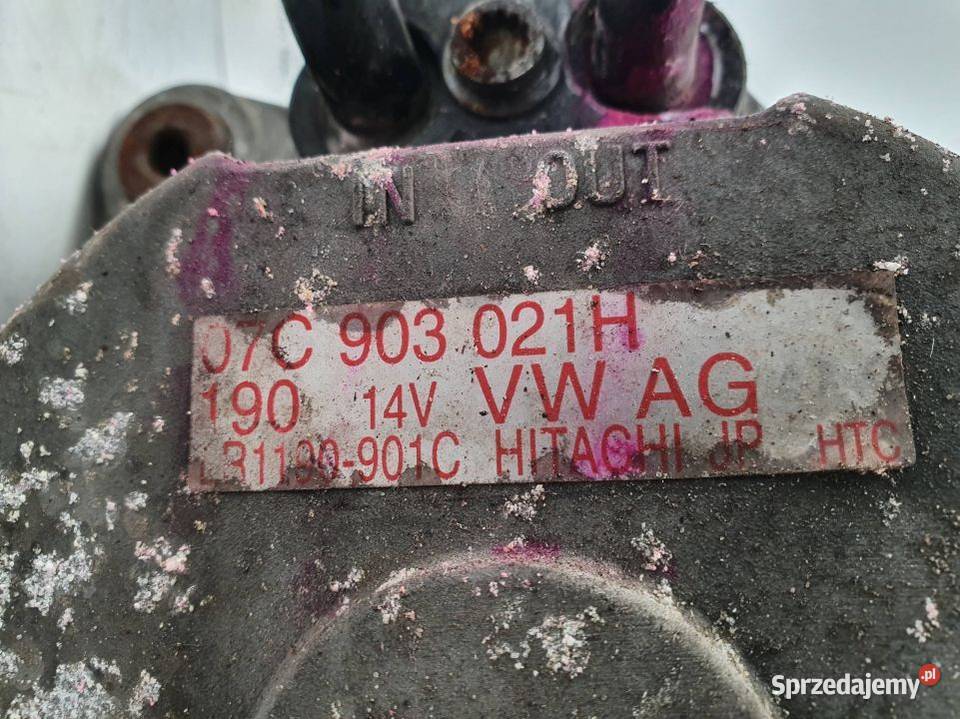 ALTERNATOR AUDI A8 D3 07C903021H osobowe sprzedam