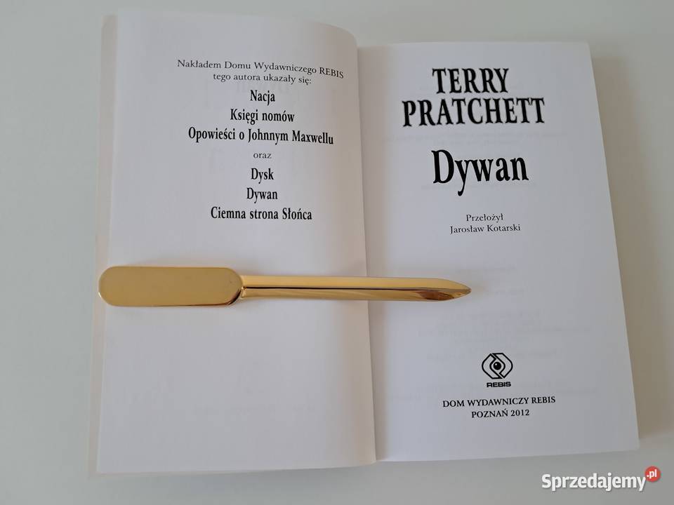 Książka Dywan T Pratchett do sprzedania Kraków