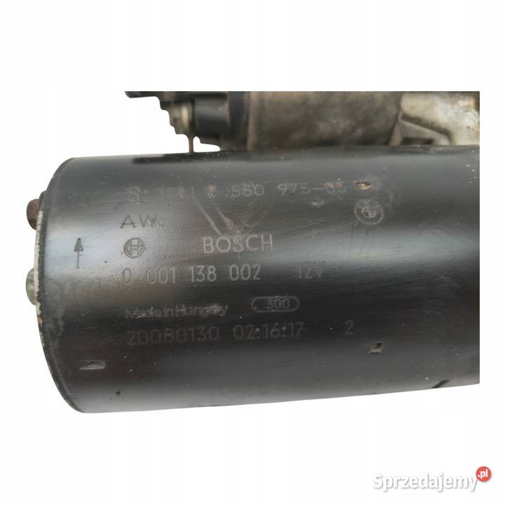 ROZRUSZNIK BOSCH BMW E90 E87 20 N43 START STOP Układ paliwowy Chełm