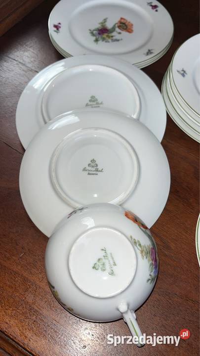 Filiżanka z talerzykiem Rosenthal Bavaria Syg pomorskie