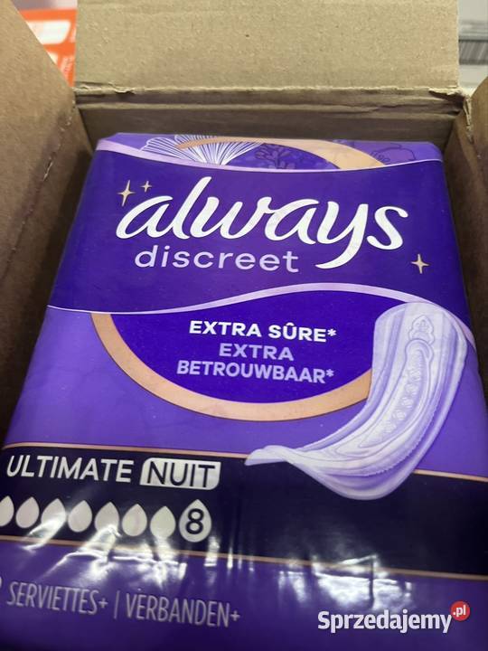 Always podpaski na nietrzymanie moczu discreet Alwernia