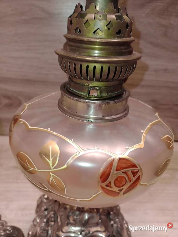 Lampa naftowa Depose 265 przerobiona na prąd Polska