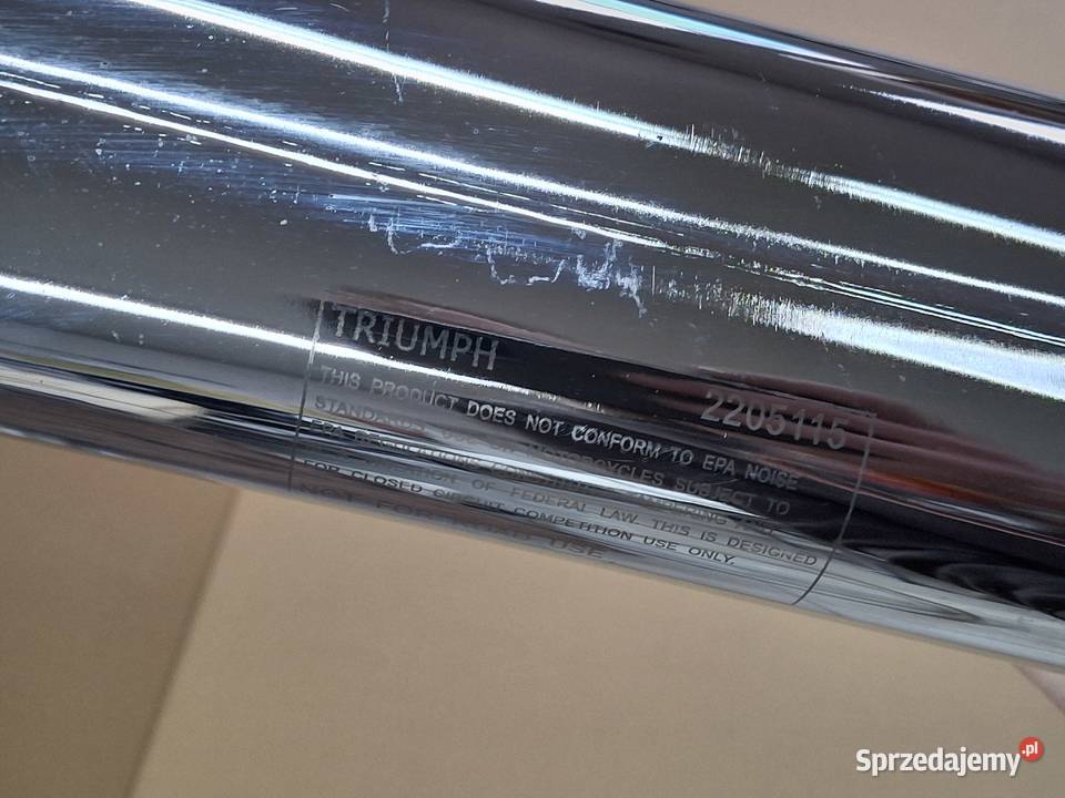 TRIUMPH COMMANDER THUNDERBIRD 1600 1700 TŁUMIK Bieleń sprzedam