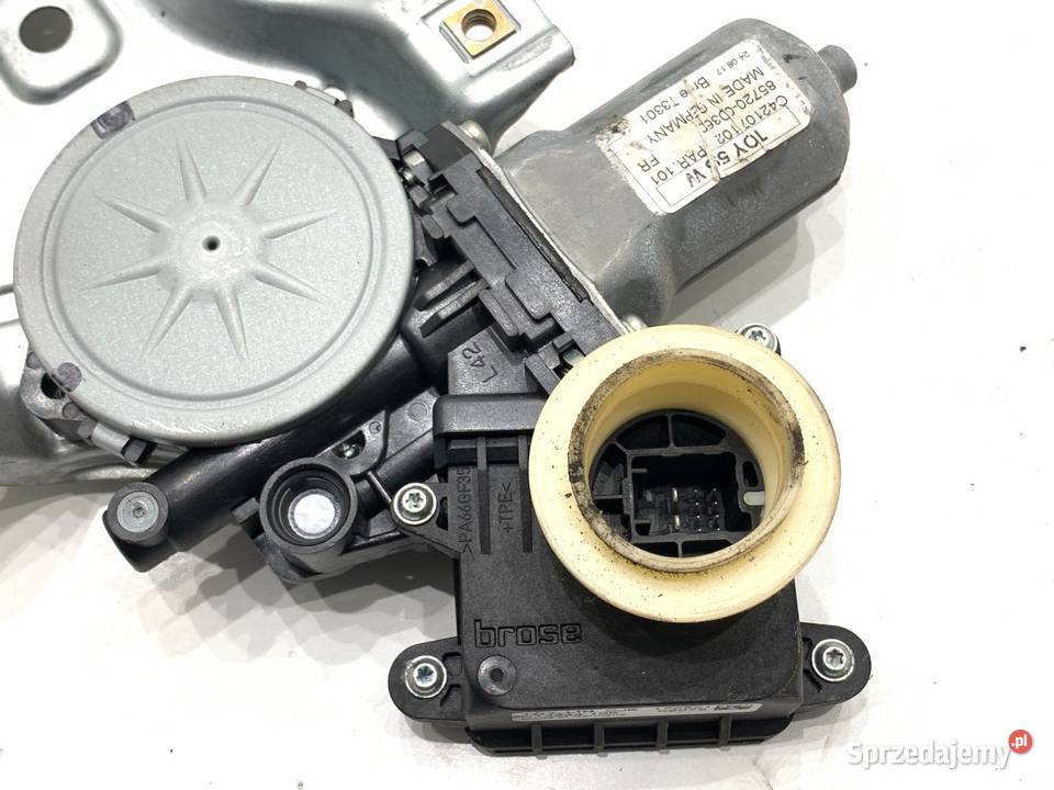 PODNOŚNIK SZYBY LEWY PRZÓD TOYOTA YARIS III Wyposażenie wnętrza