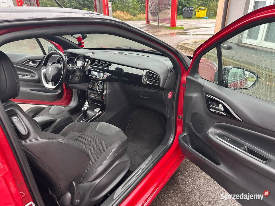 Cabrio Citroen DS DS3 16 eHDI a automat piękny elektryczne szyby świętokrzyskie Brzezinki sprzedam
