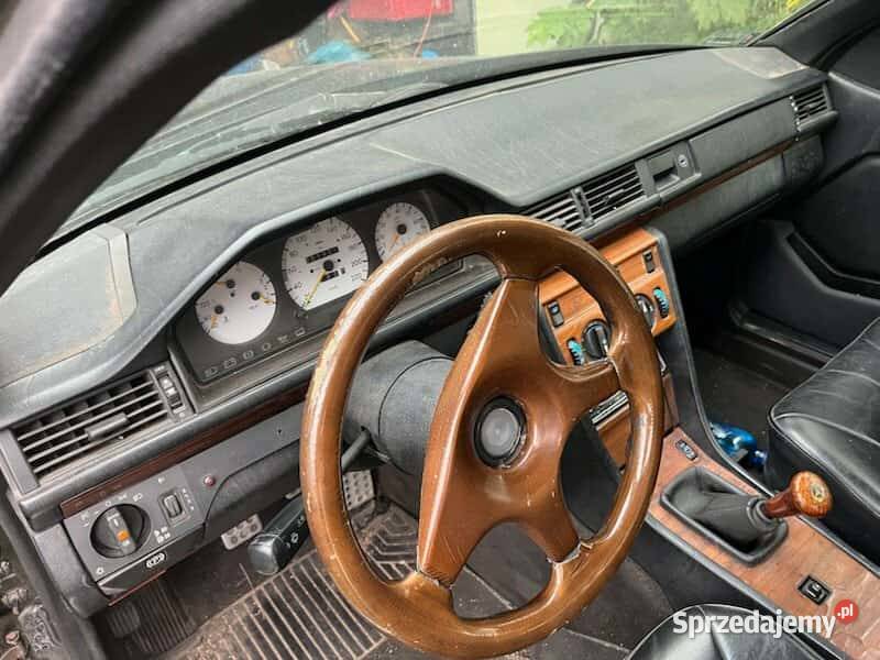 Mercedes c124 coupe 23benz ZAMIANA