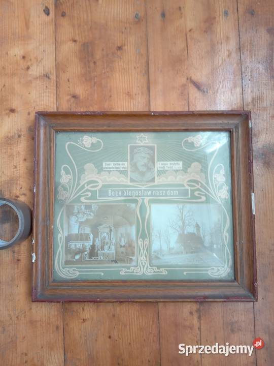 Litografia secesja Cieszyn Gdów sprzedam