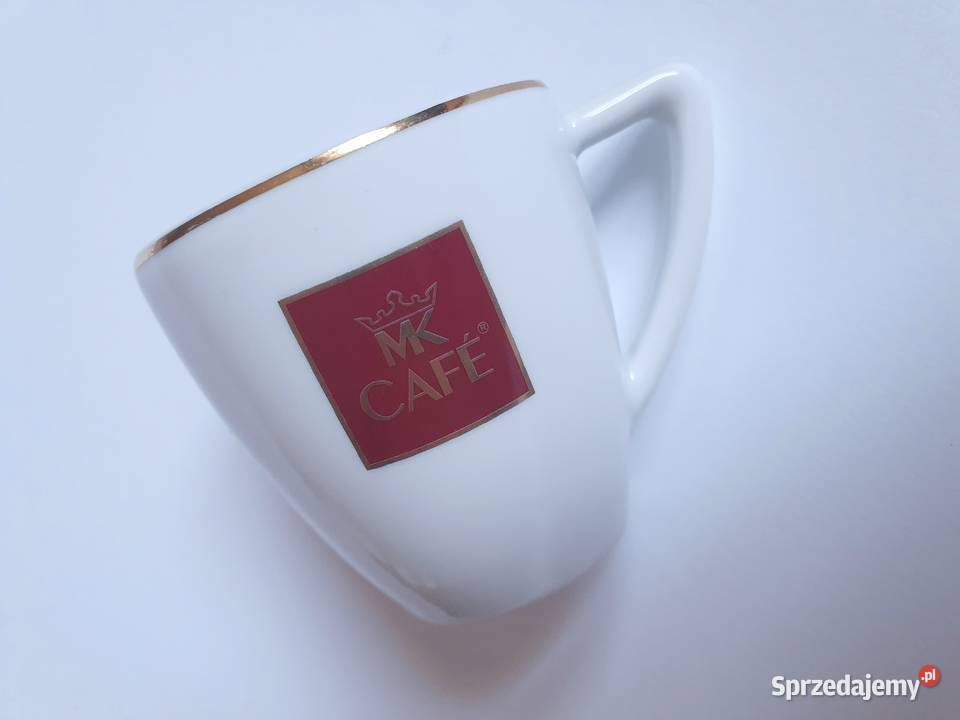 Filiżanka MK Cafe ze spodeczkiem Espresso Duo MK biały śląskie Katowice