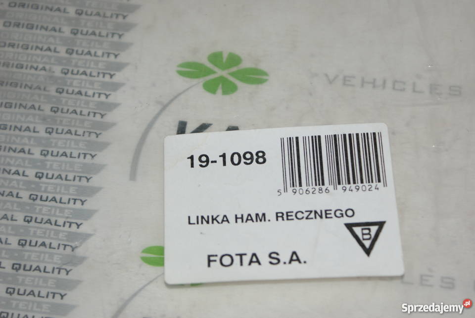 Linka hamulca postojowego Volkswagen GOLF mazowieckie