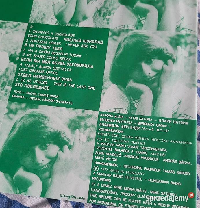 Katona Klri Savany a csokold 1977 płyta w stanie Chełmno