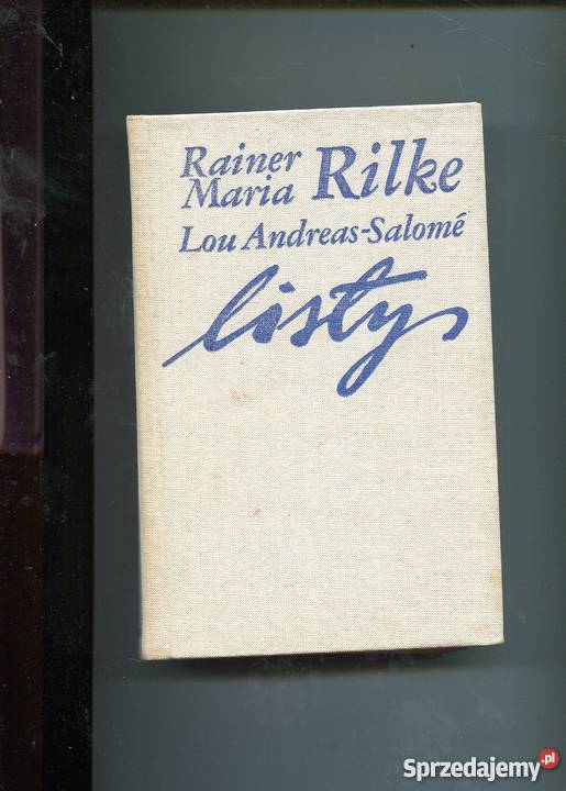 Listy Rilke RM Andreas Salome L Szczecin
