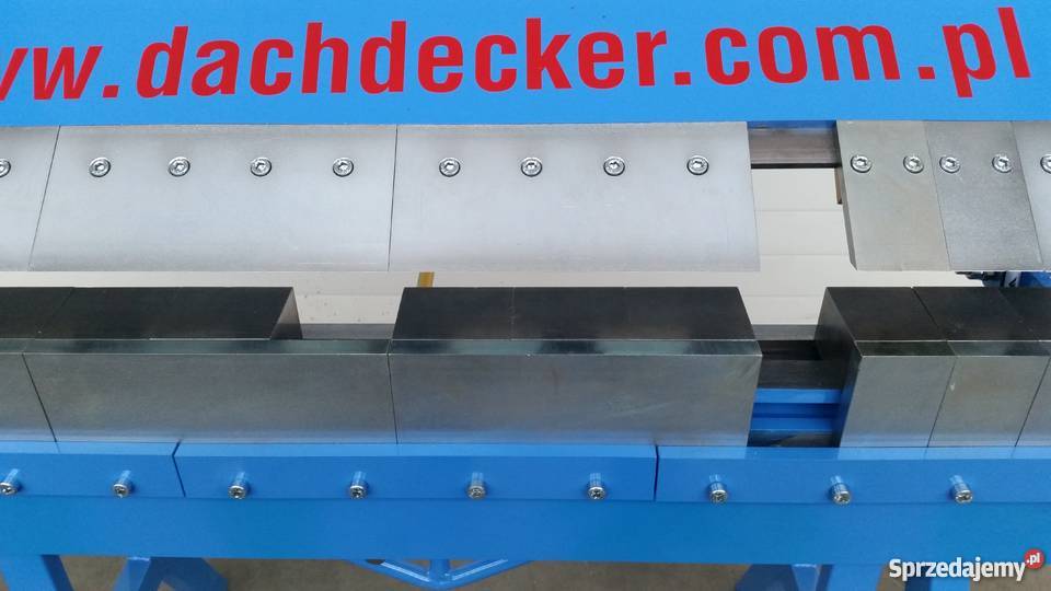 Zaginarka segmentowa SEG DG 125015 mm Dachdcker Biznes i Przemysł sprzedam