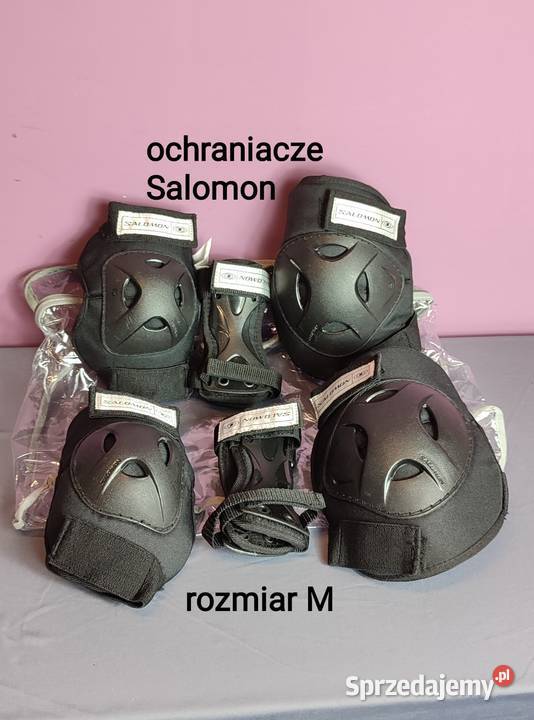 nowe Ochraniacze Salomon na rolki komplet małopolskie Jasień