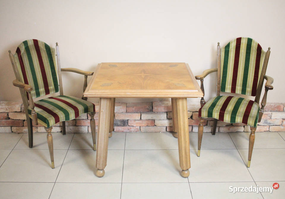 Stół - jadalnia/salon + komplet krzeseł
