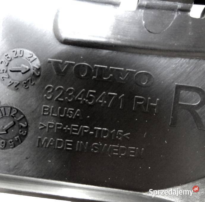 VOLVO XC90 II PlugIn prawa kratka zderzak Bielany Wrocławskie sprzedam