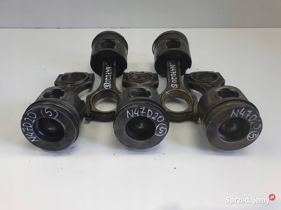 BMW E87 E90 E60 320D 20 D TŁOK korbowód 0840BB osobowe sprzedam