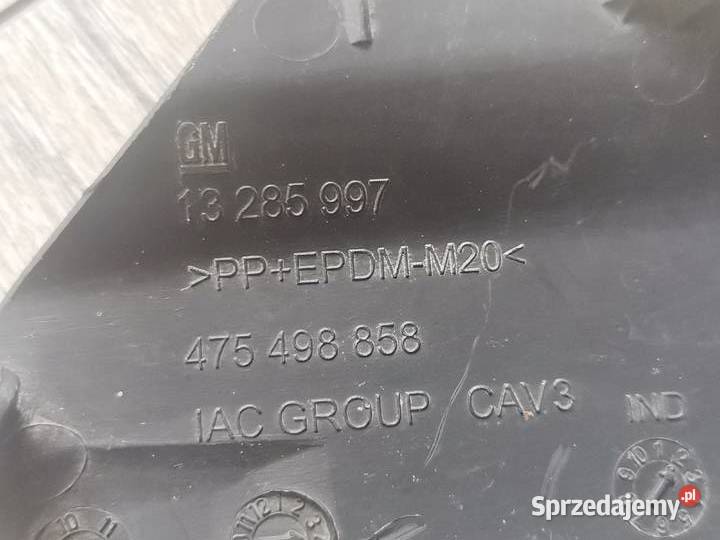 OPEL CORSA D LIFT ZAŚLEPKA HAKA ZDERZAKA PRZÓD