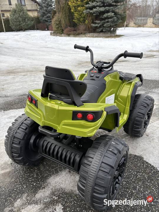 Quad Elektryczny Na Akumulator Dzieci Zielony Milejewo
