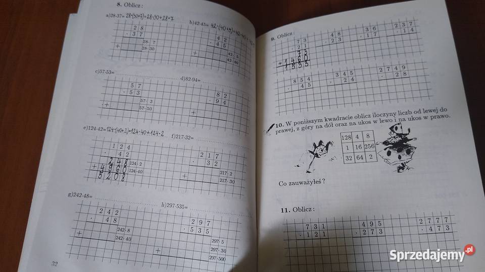 Matematyka 4 z plusem liczby naturalne zeszyt skrypt, zeszyt ćwiczeń, zbiór zadań, testów Gdańsk