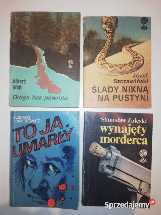 Seria-"Labirynt" - 4 książki z lat 80-tych PRL