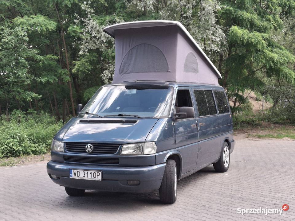 VW T4 multivan 25 LPG klimatyzacja dach sypialny Warszawa