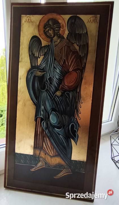 Duża ikona Archanioła ręcznie pisana 6030 Radom