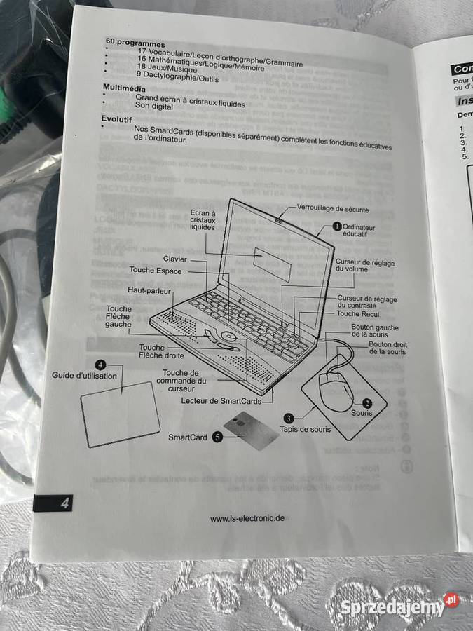 Laptop edukacyjny dzieci do nauki języka Bielsko-Biała