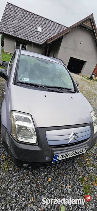 CItroen C2 Doinwestowany Zadbany kobiety Rok produkcji 2004 Łagiewniki