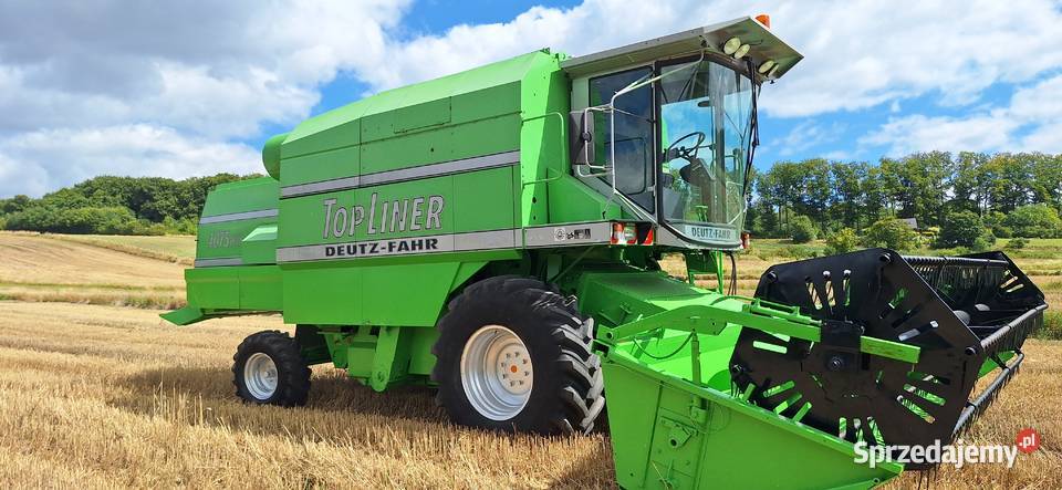 Kombajn DeutzFahr TopLiner 4075 hts Fendt John Charsznica