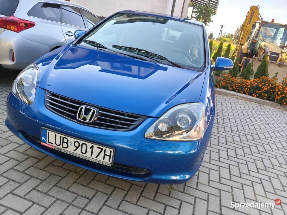 Honda Civic VII 16 VTEC LPG 5 drzwi manualna Bełżyce