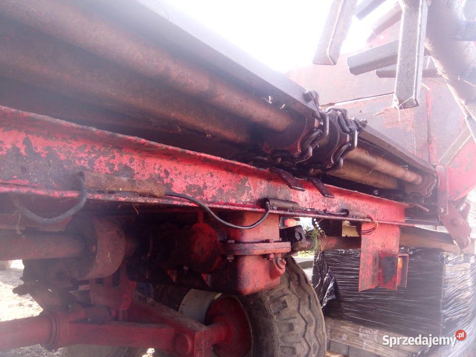Rozrzutnik obornika tandem 6 ton wafarma Śmigiel sprzedam